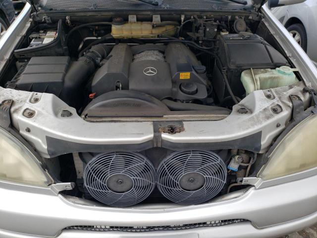 4JGAB54EX1A254856 - 2001 MERCEDES-BENZ ML 320 SILVER photo 11