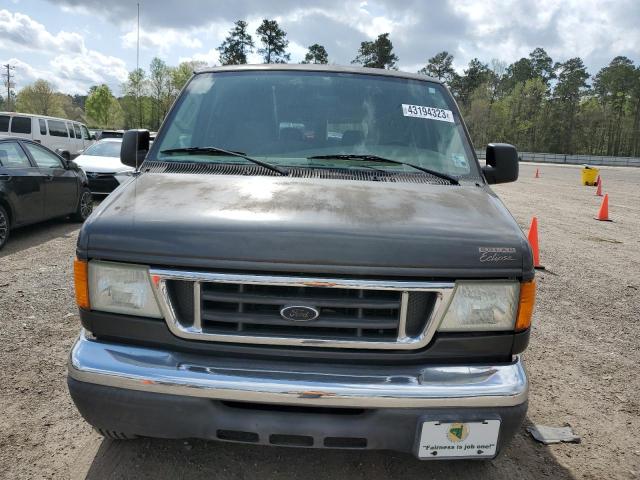 1FDNE24L04HB45100 - 2004 FORD ECONOLINE BROWN photo 5