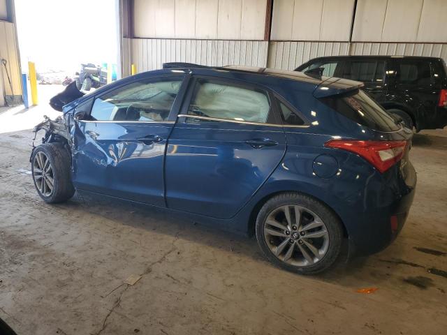 KMHD35LH8GU284208 - 2016 HYUNDAI ELANTRA GT BLUE photo 2