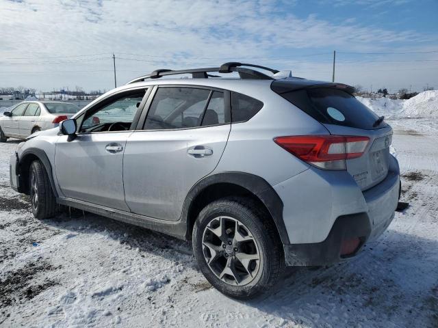 JF2GTACC1K8367030 - 2019 SUBARU CROSSTREK PREMIUM SILVER photo 2