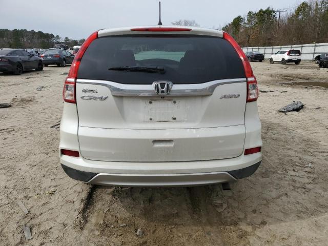 5J6RM4H58GL077673 - 2016 HONDA CR-V EX WHITE photo 6