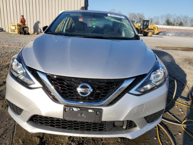 3N1AB7AP8KY375164 - 2019 NISSAN SENTRA S SILVER photo 5