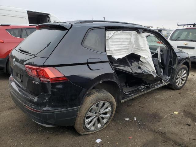 3VV0B7AX4KM192295 - 2019 VOLKSWAGEN TIGUAN S BLACK photo 3