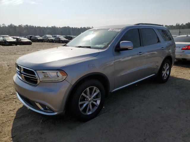 1C4RDHDG1EC449792 - 2014 DODGE DURANGO LIMITED GRAY photo 1