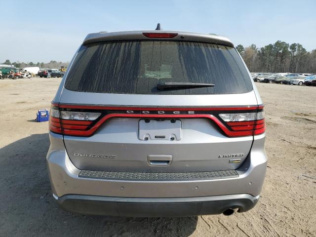 1C4RDHDG1EC449792 - 2014 DODGE DURANGO LIMITED GRAY photo 6