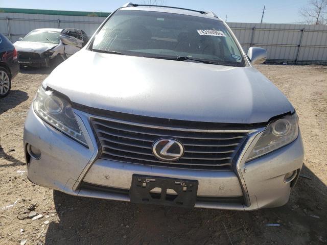 2T2ZK1BA7FC153529 - 2015 LEXUS RX 350 SILVER photo 5