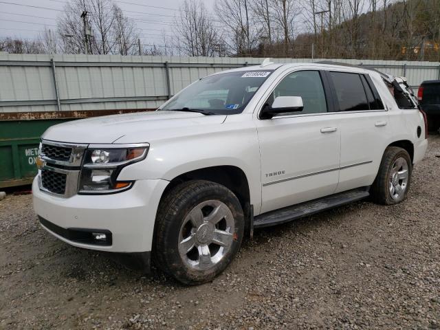 1GNSKBKC0GR206194 - 2016 CHEVROLET TAHOE K1500 LT WHITE photo 1