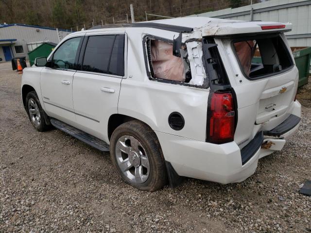 1GNSKBKC0GR206194 - 2016 CHEVROLET TAHOE K1500 LT WHITE photo 2