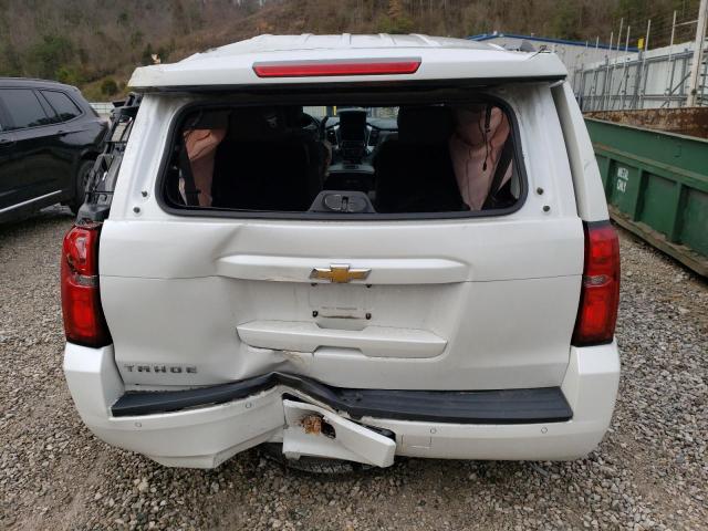 1GNSKBKC0GR206194 - 2016 CHEVROLET TAHOE K1500 LT WHITE photo 6