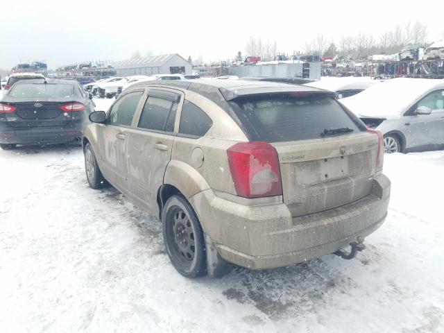 1B3HB48A59D127545 - 2009 DODGE CALIBER SXT BEIGE photo 2