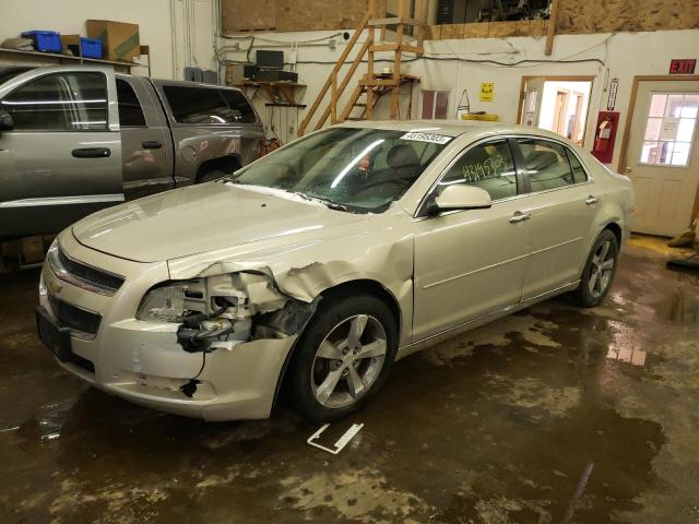 1G1ZC5E08CF162649 - 2012 CHEVROLET MALIBU 1LT CREAM photo 1