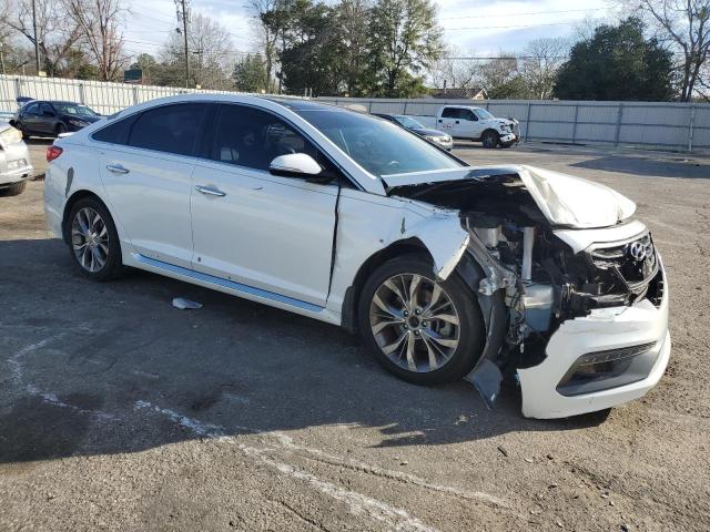 5NPE34AB6HH502840 - 2017 HYUNDAI SONATA SPORT WHITE photo 4