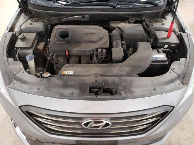 5NPE34AF4FH227792 - 2015 HYUNDAI SONATA SPORT SILVER photo 11