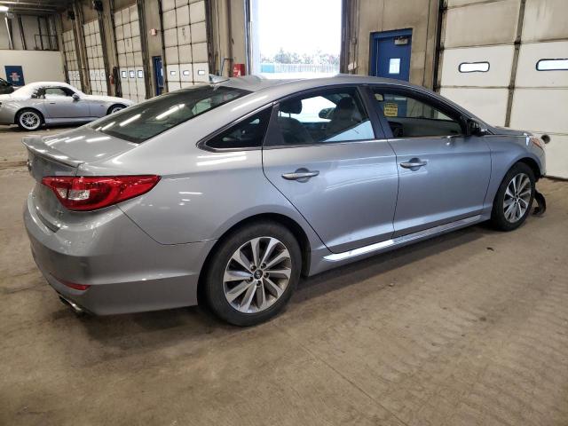 5NPE34AF4FH227792 - 2015 HYUNDAI SONATA SPORT SILVER photo 3