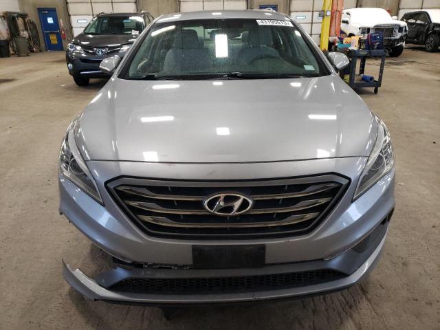 5NPE34AF4FH227792 - 2015 HYUNDAI SONATA SPORT SILVER photo 5