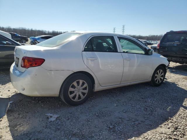 JTDBL40E19J015343 - 2009 TOYOTA COROLLA BASE WHITE photo 3