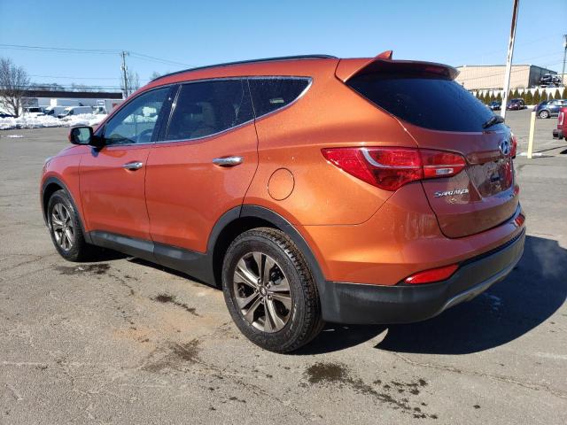 5XYZUDLB2GG339010 - 2016 HYUNDAI SANTA FE S ORANGE photo 2