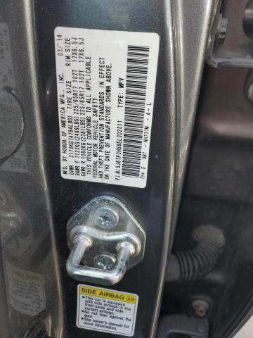 5J6TF3H56EL002011 - 2014 HONDA CROSSTOUR EXL გრაფიტი ფოტო 13