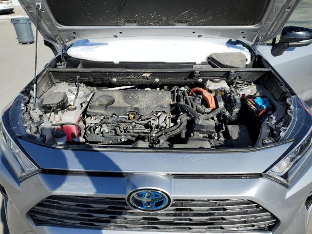 JTME6RFV3LJ002528 - 2020 TOYOTA RAV4 XSE SILVER photo 11