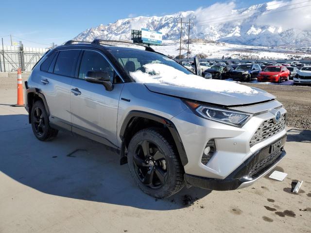 JTME6RFV3LJ002528 - 2020 TOYOTA RAV4 XSE SILVER photo 4