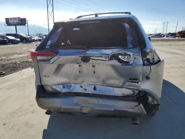 JTME6RFV3LJ002528 - 2020 TOYOTA RAV4 XSE SILVER photo 6