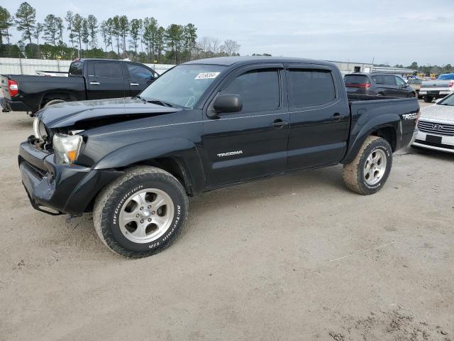 3TMLU42N85M002780 - 2005 TOYOTA TACOMA DOUBLE CAB BLACK photo 1