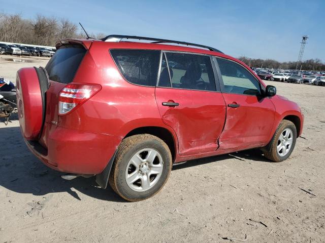 JTMBF4DV3AD038935 - 2010 TOYOTA RAV4 RED photo 3