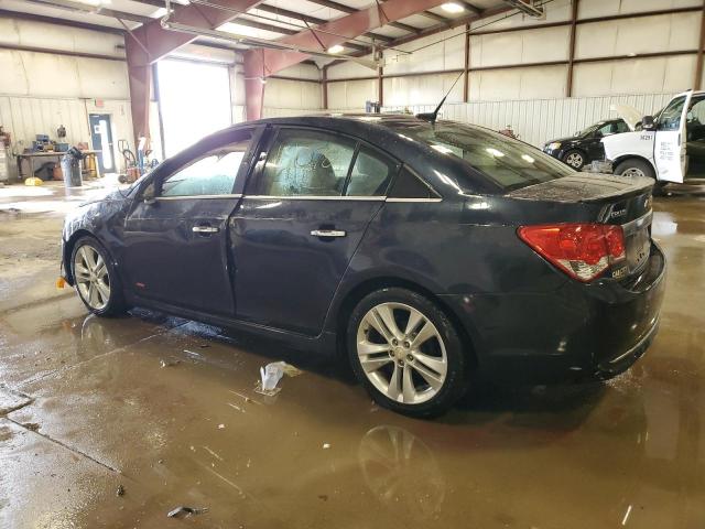 1G1PG5SB6E7255104 - 2014 CHEVROLET CRUZE LTZ GRAY photo 2