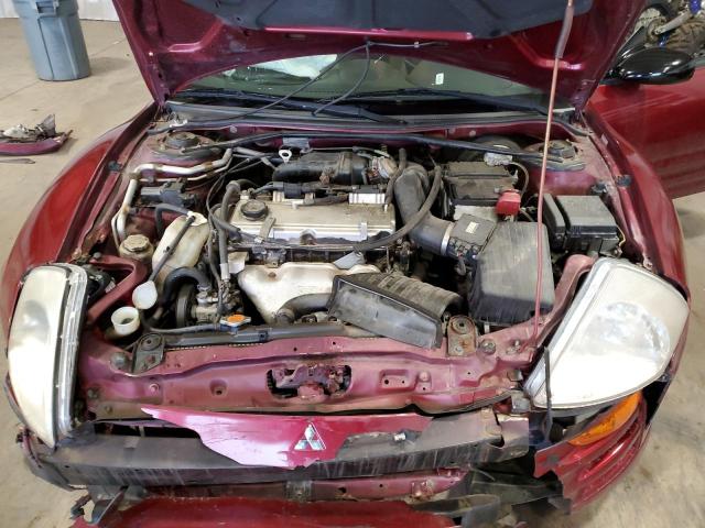 4A3AE45G74E051648 - 2004 MITSUBISHI ECLIPSE SPYDER GS RED photo 11