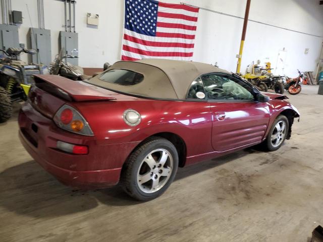 4A3AE45G74E051648 - 2004 MITSUBISHI ECLIPSE SPYDER GS 红色 照片 3