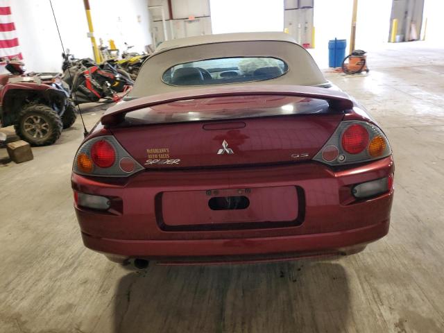 4A3AE45G74E051648 - 2004 MITSUBISHI ECLIPSE SPYDER GS 红色 照片 6