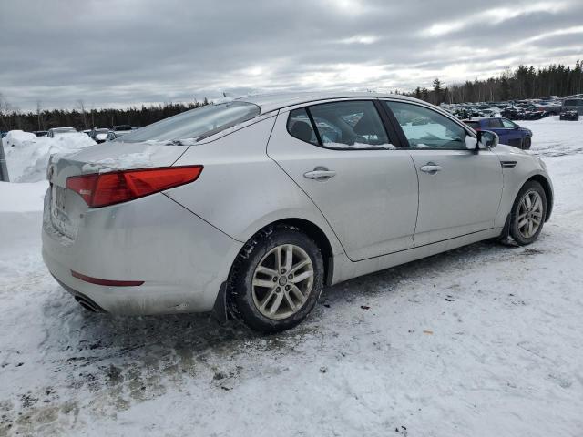 KNAGM4A71D5405375 - 2013 KIA OPTIMA LX SILVER photo 3