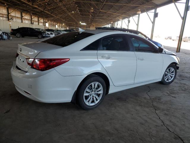 5NPEB4AC4BH176328 - 2011 HYUNDAI SONATA GLS WHITE photo 3