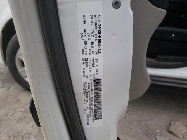 2C4RDGAG5CR308629 - 2012 DODGE RAM VAN WHITE photo 13