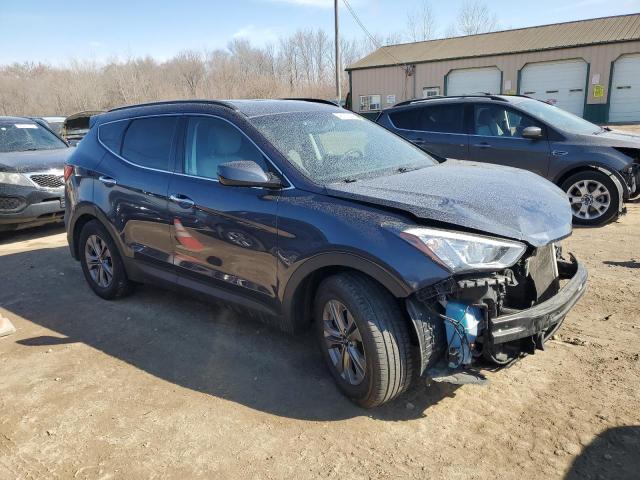 5XYZU3LB9GG355229 - 2016 HYUNDAI SANTA FE S BLUE photo 4