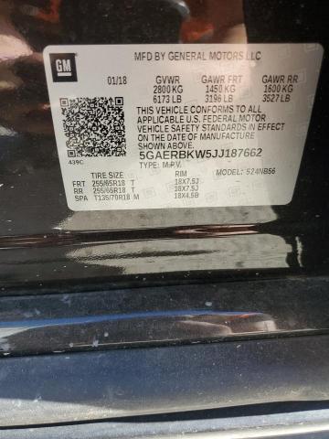 5GAERBKW5JJ187662 - 2018 BUICK ENCLAVE ESSENCE 棕色 照片 14