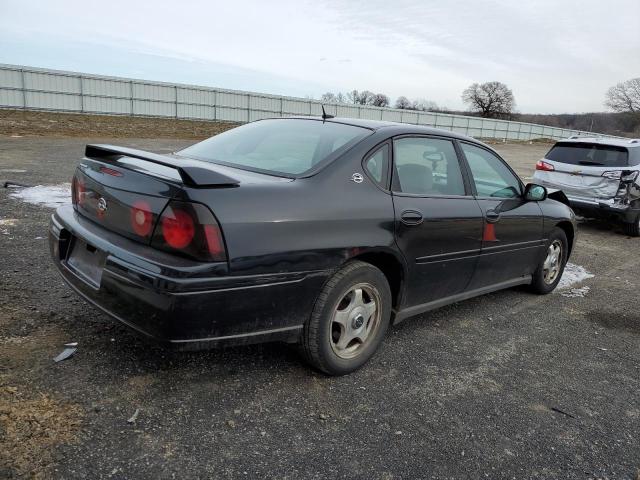 2G1WF52EX59175862 - 2005 CHEVROLET IMPALA BLACK photo 3