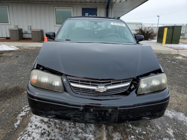 2G1WF52EX59175862 - 2005 CHEVROLET IMPALA BLACK photo 5