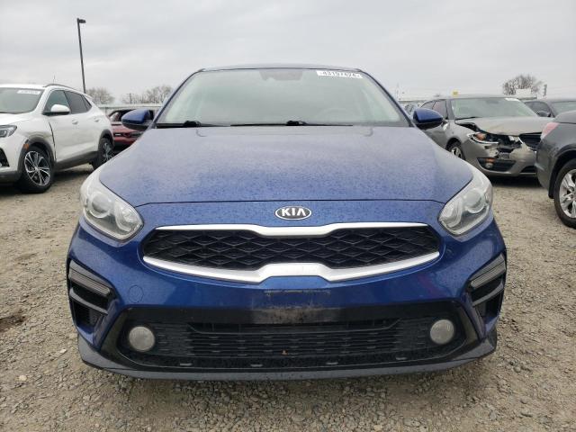 3KPF24ADXME294601 - 2021 KIA FORTE FE BLUE photo 5