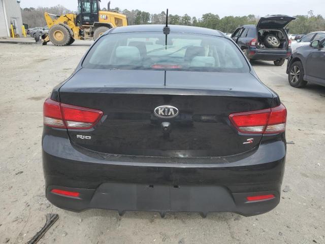 3KPA24AB2JE078908 - 2018 KIA RIO LX BLACK photo 6