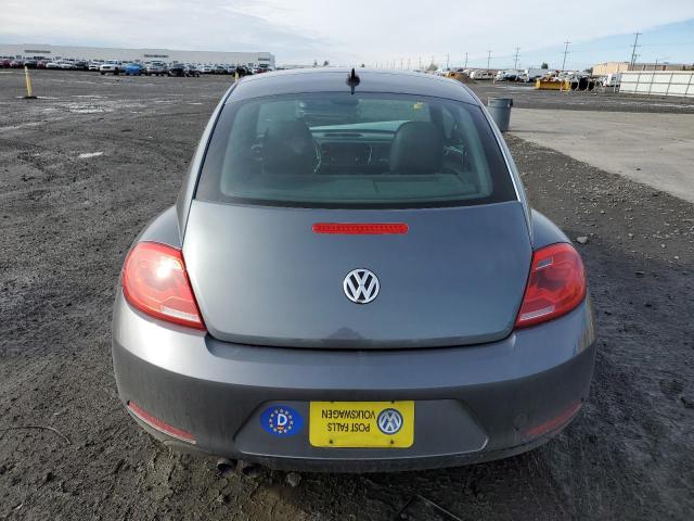 3VWJX7ATXEM605646 - 2014 VOLKSWAGEN BEETLE GRAY photo 6