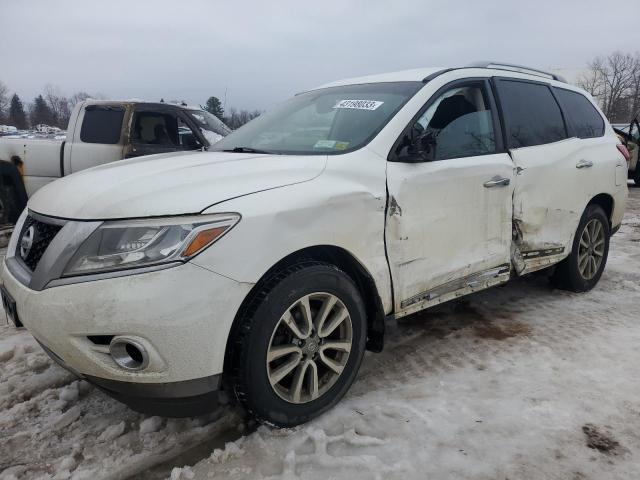 5N1AR2MM9EC635903 - 2014 NISSAN PATHFINDER S 白色 照片 1