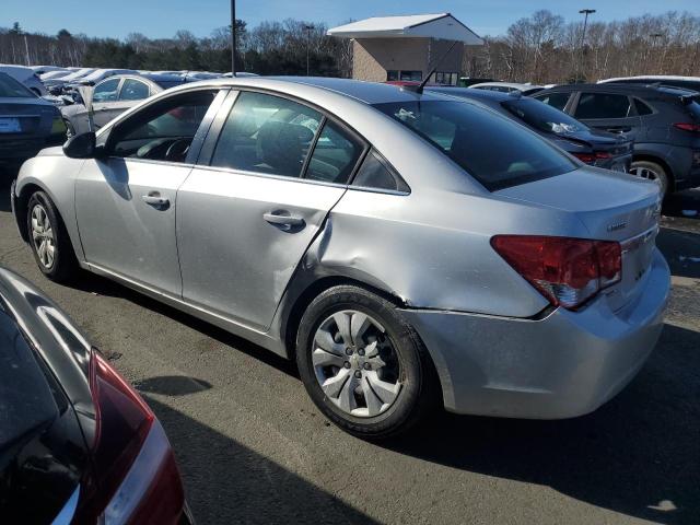 1G1PC5SH1C7320664 - 2012 CHEVROLET CRUZE LS SILVER photo 2