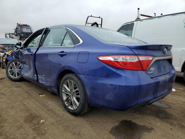 4T1BF1FK7GU532303 - 2016 TOYOTA CAMRY LE BLUE photo 2