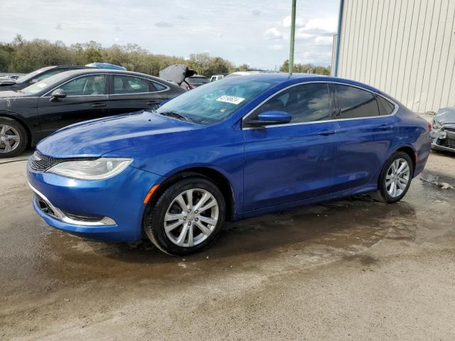 1C3CCCAB7FN703942 - 2015 CHRYSLER 200 LIMITED BLUE photo 1