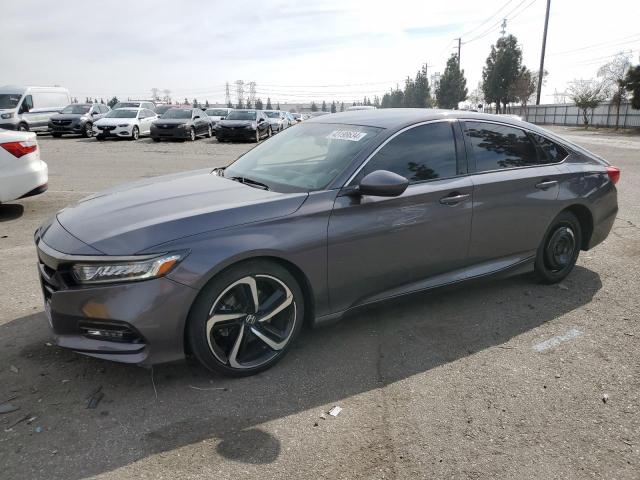 1HGCV1F32KA034428 - 2019 HONDA ACCORD SPORT GRAY photo 1