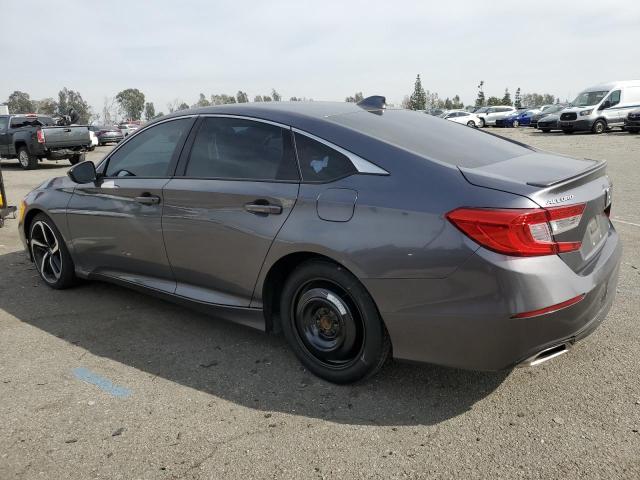 1HGCV1F32KA034428 - 2019 HONDA ACCORD SPORT GRAY photo 2