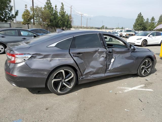 1HGCV1F32KA034428 - 2019 HONDA ACCORD SPORT GRAY photo 3