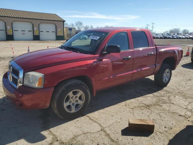 1D7HE48K36S527292 - 2006 DODGE DAKOTA QUAD SLT RED photo 1