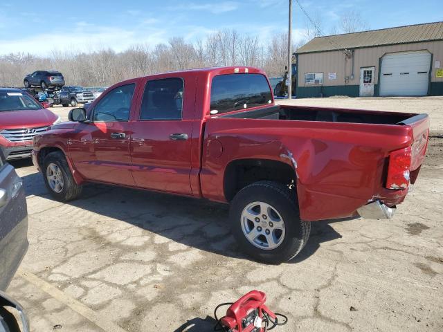 1D7HE48K36S527292 - 2006 DODGE DAKOTA QUAD SLT RED photo 2